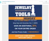 CYBERMONDAY coupon verification screenshot