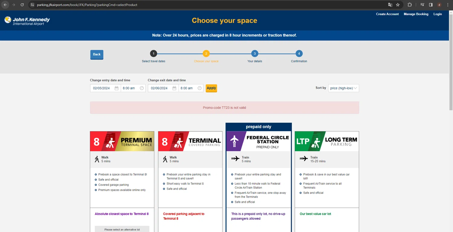 JFK Parking Promo Codes 15 Off June 2024