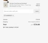 J. Hannah coupon verification screenshot