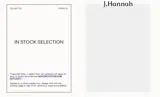 J. Hannah coupon verification screenshot