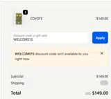 JHS Pedals coupon verification screenshot