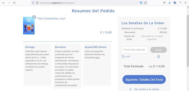 JibJab checkout page showing JibJab promo code box | Screenshot taken by SimplyCodes community member on Oct 7, 2021