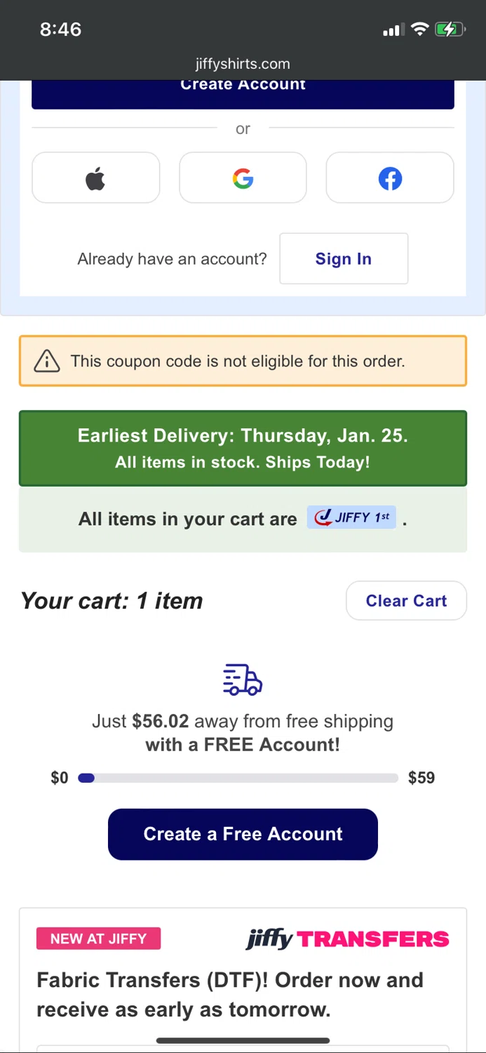 JiffyShirts Coupons 10 Off Coupon Codes in August 2024 SimplyCodes