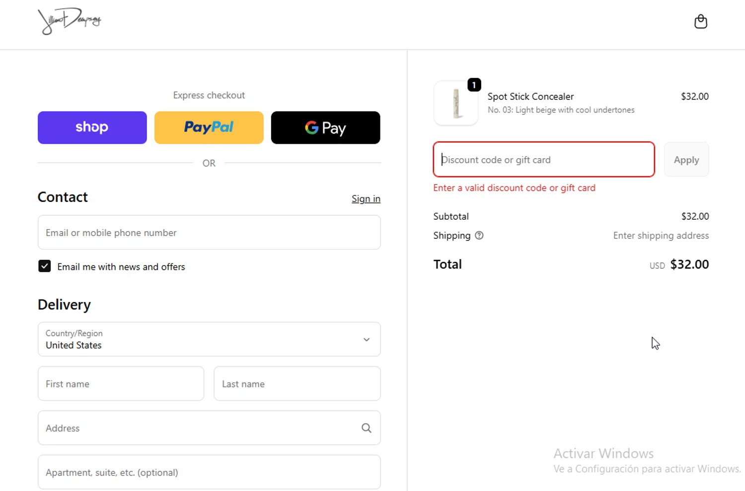 Jillian Dempsey discount code screenshot showing code ASHLEY15 applied at Jillian Dempsey checkout page. Uploaded by SimplyCodes community member ligthYA on Jan 2, 2026
