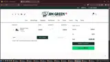 Jim Green Footwear coupon verification screenshot