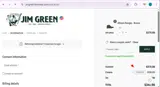 Jim Green Footwear coupon verification screenshot