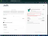 Jiminys coupon verification screenshot