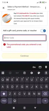 KENT10 coupon verification screenshot