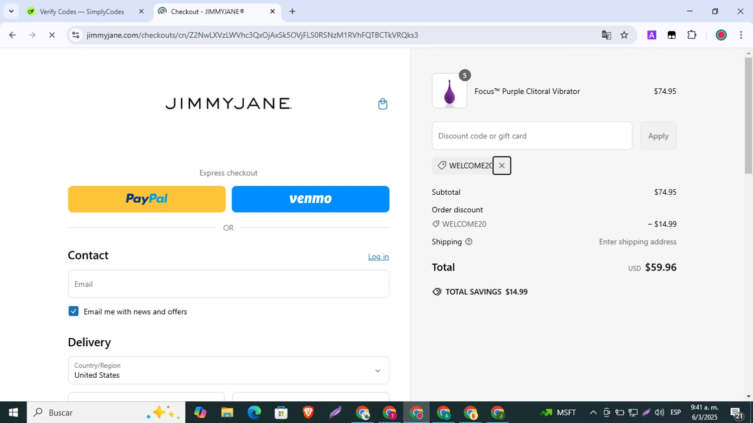 Jimmy Jane Discount Codes (3 Verified) - 20% Off May 2025