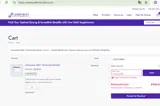 welcome10 coupon verification screenshot