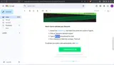 JivoChat coupon verification screenshot
