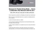 SUB25 coupon verification screenshot