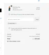 4DZ5V2WB coupon verification screenshot