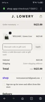 EXTRA10 coupon verification screenshot