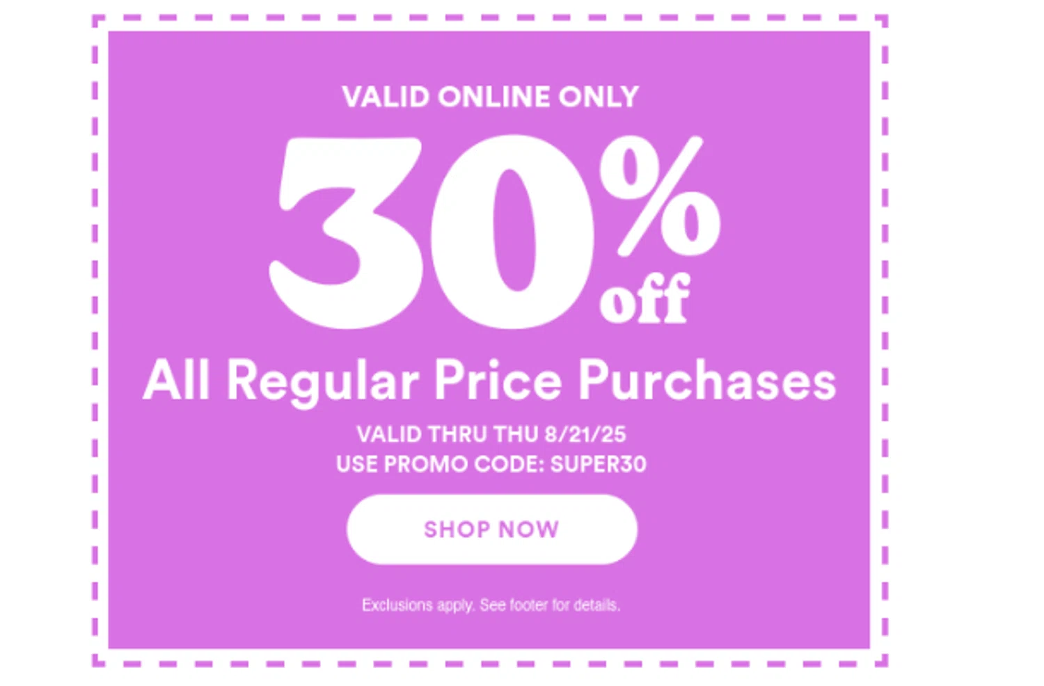 Joann Fabric coupon code screenshot showing code SUPER30 applied at Joann Fabric checkout page. Uploaded by SimplyCodes community member ______ on Aug 20, 2025