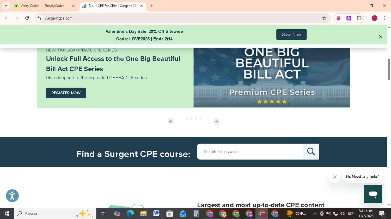 JobCopilot promo code screenshot showing code STUDENT50 applied at JobCopilot checkout page. Uploaded by SimplyCodes community member FrugalMonarch7277 on Feb 11, 2026