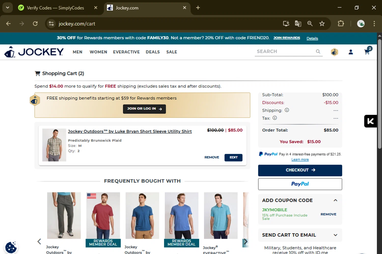 jockey new user coupon code