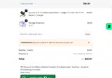 POWERUP20 coupon verification screenshot