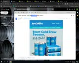 Joe Coffee Company coupon verification screenshot
