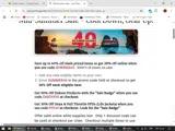 SUMMER40 coupon verification screenshot