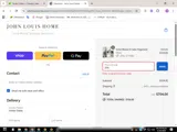 20% coupon verification screenshot