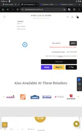 WELCOME15 coupon verification screenshot