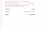 SAVE15 coupon verification screenshot