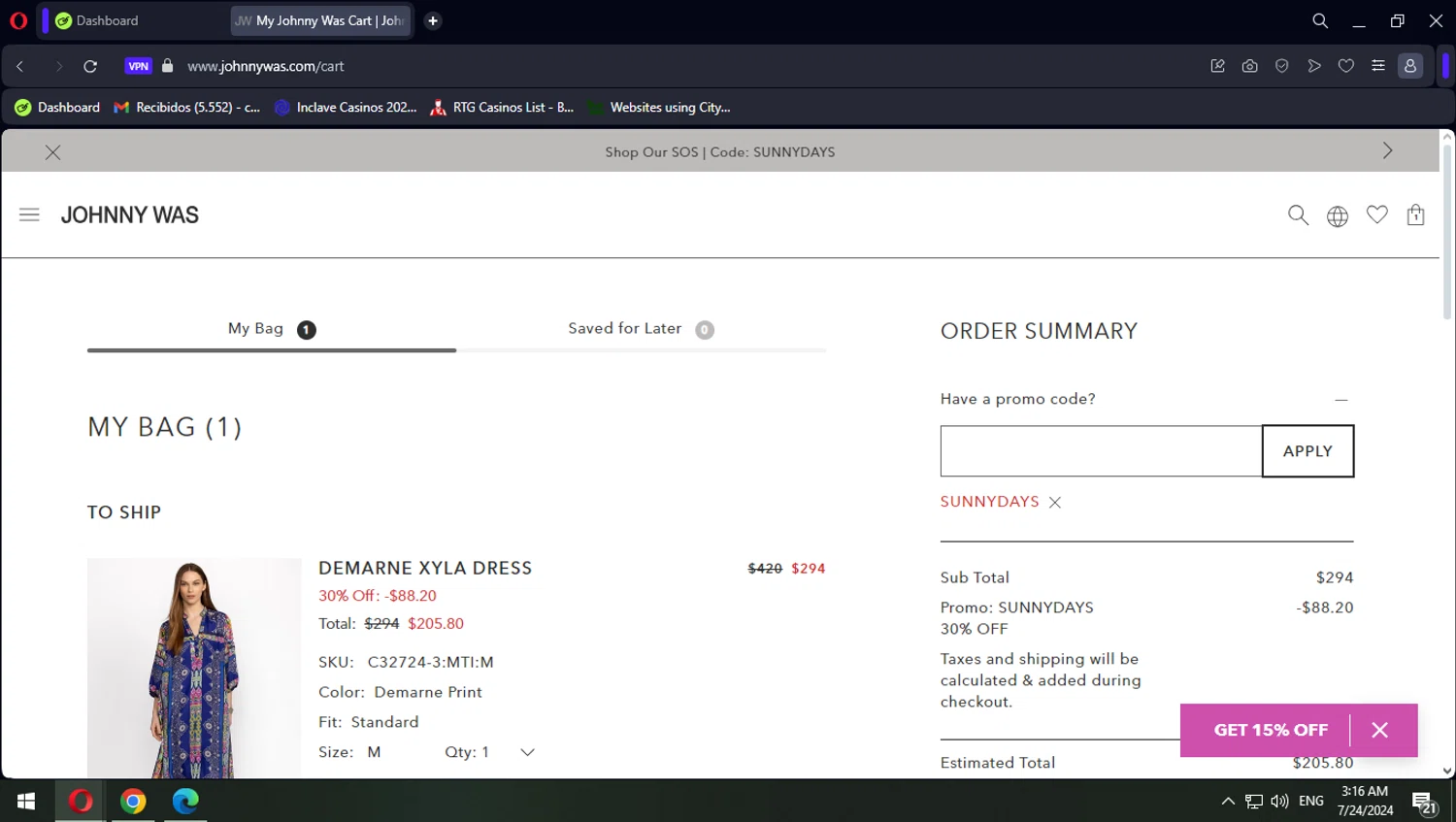 Johnny Was Promo Codes 30 Off July 2024