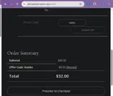 John O'Leary coupon verification screenshot