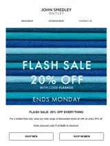 FLASH20 coupon verification screenshot