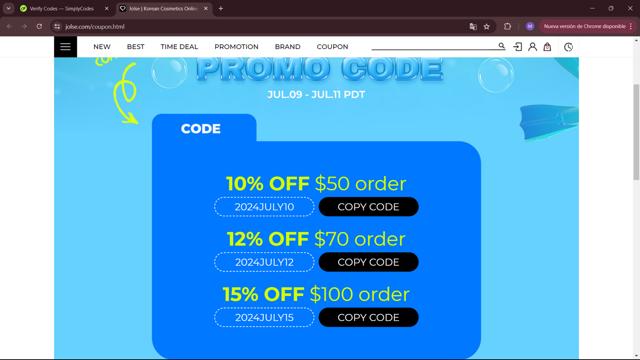Jolse checkout page showing Jolse promo code box | Screenshot taken by SimplyCodes community member on Jul 27, 2024