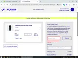 BACKTOSPORT coupon verification screenshot