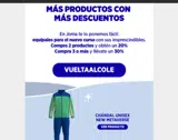 vueltaalcole coupon verification screenshot
