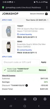 JomaDeals coupon verification screenshot