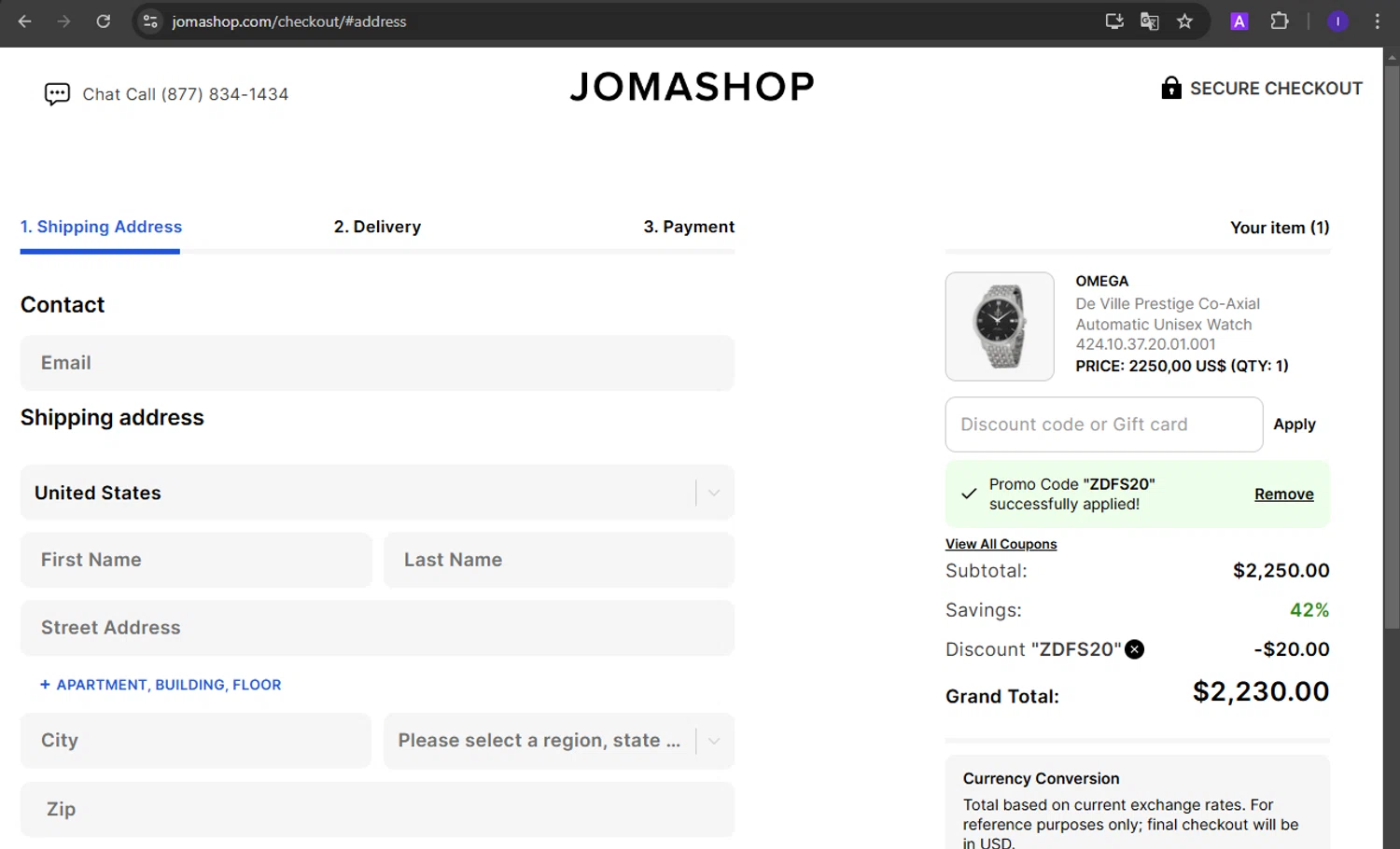 Jomashop 20 off hotsell