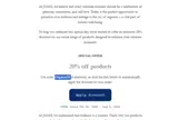 Orgasm20 coupon verification screenshot