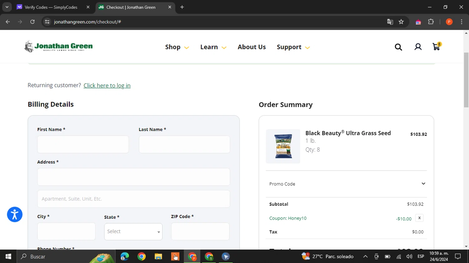 how to use Jonathan Green coupons