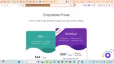 DROPTABLES-20 coupon verification screenshot