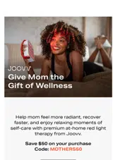 MOTHERS50 coupon verification screenshot