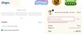 JOPEHALLO15 coupon verification screenshot