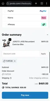FUFE30 coupon verification screenshot