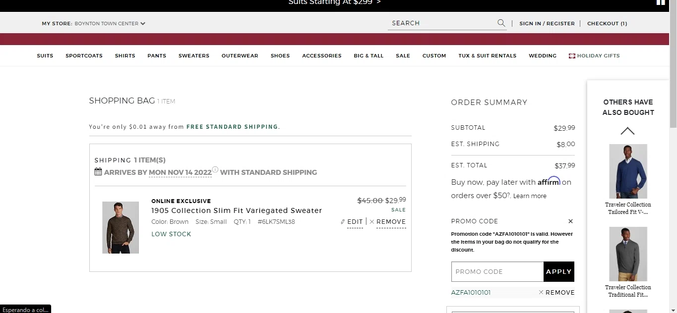 Jos a bank promo codes 25 off january 2025