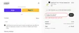 JJ10WELC-DVJWVC coupon verification screenshot