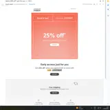 JJ25TREAT coupon verification screenshot