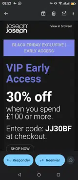 JJ30BF coupon verification screenshot