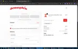 WELCOME15 coupon verification screenshot