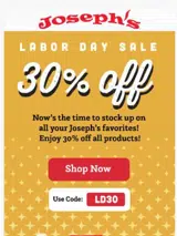 LD30 coupon verification screenshot