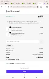 Eva15 coupon verification screenshot