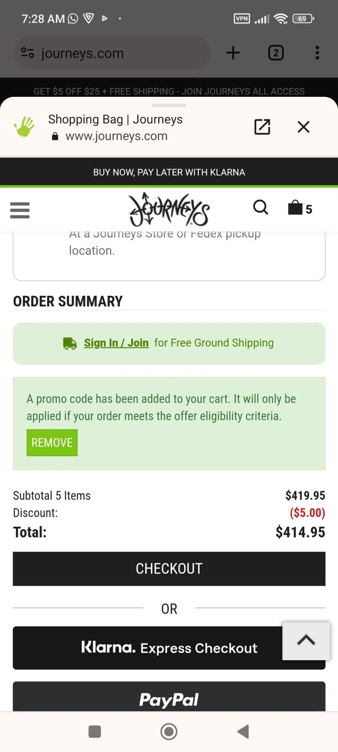 Journeys Coupons 10 Off Promo Codes in August 2024 SimplyCodes