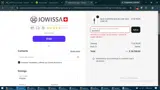 Jowissa US coupon verification screenshot